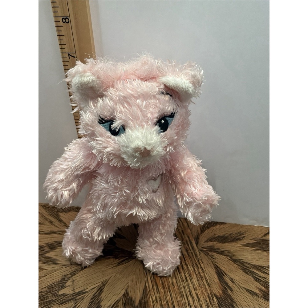 Coquette Kids Unbranded Shaggy Plush‎ Bear 8" Pink